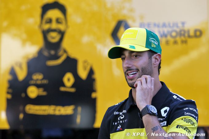 ‘Ça m'a fait mal' : Ricciardo