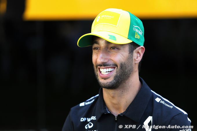Ricciardo envoie un message de (…)