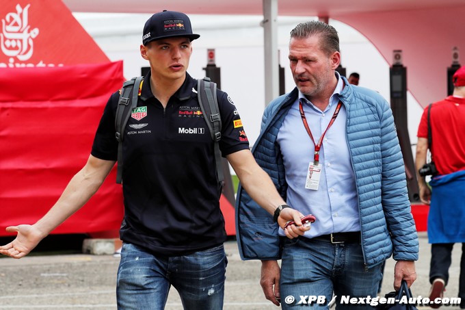 Verstappen n'aimait pas l'écol