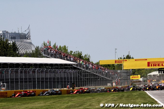 Official : The Canadian GP is postponed