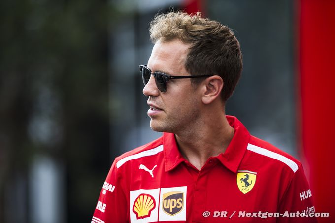 Vettel discute d'une baisse de (…)