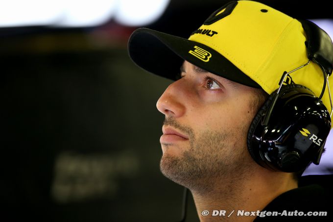 No sim racing for Ricciardo