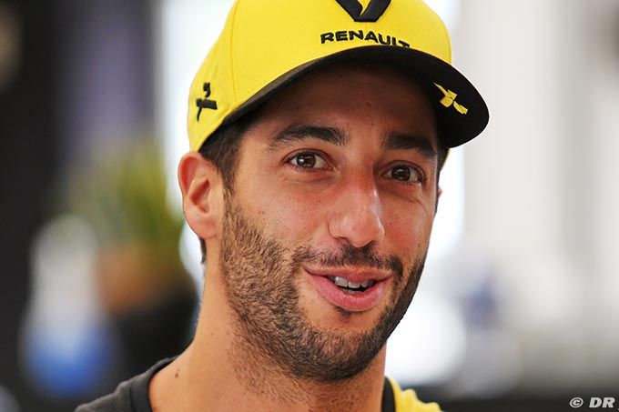 Ricciardo sent la pression de Renault F1