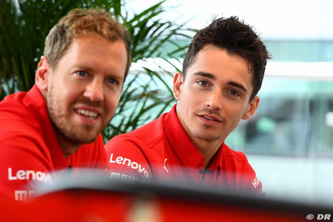 Leclerc rend hommage à Vettel après (…)