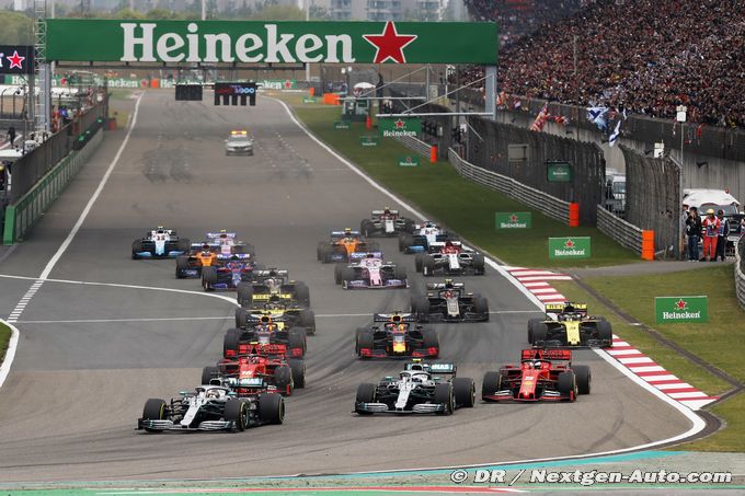 Les équipes de F1 ont reçu la propositio