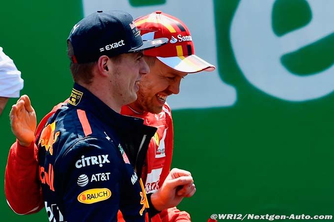 Vettel aux côtés de Verstappen chez (…)