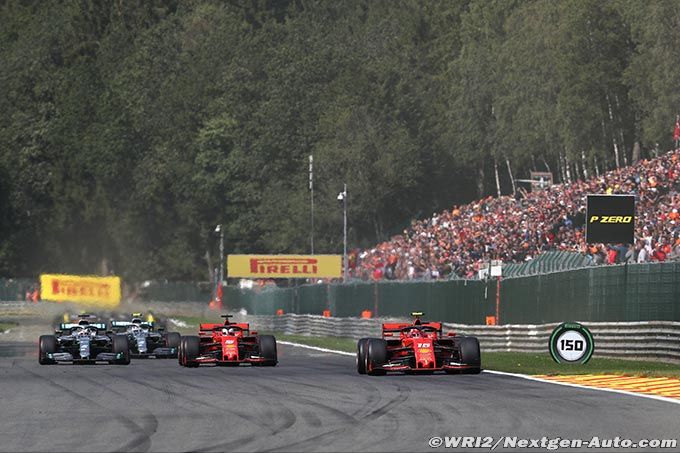 Spa shown green light to re-open circuit