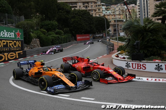 Russell voit Ferrari et McLaren (…)