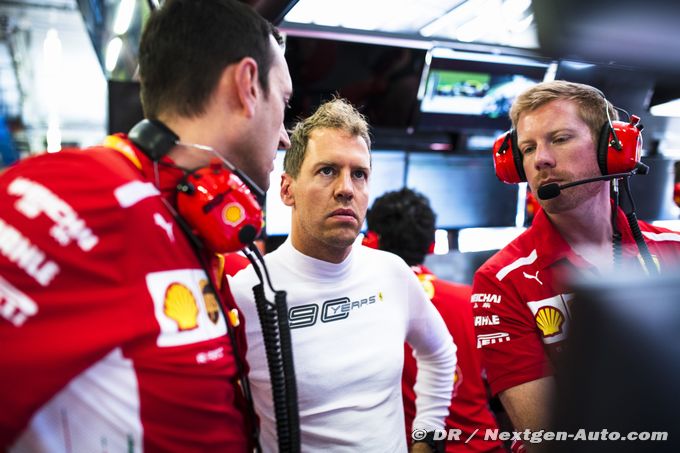 Vettel ne pensait pas à la retraite, (…)