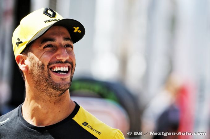 Avec la pause forcée, Ricciardo a (...)