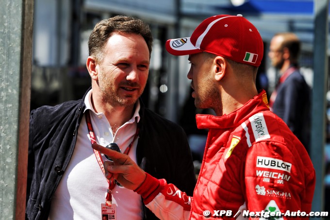 Horner : Vettel ne manquera pas (...)