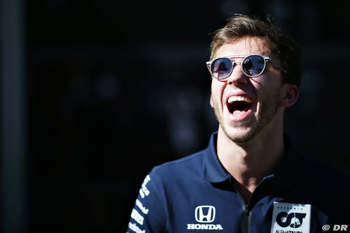 Gasly n'écoute pas ses détracteurs