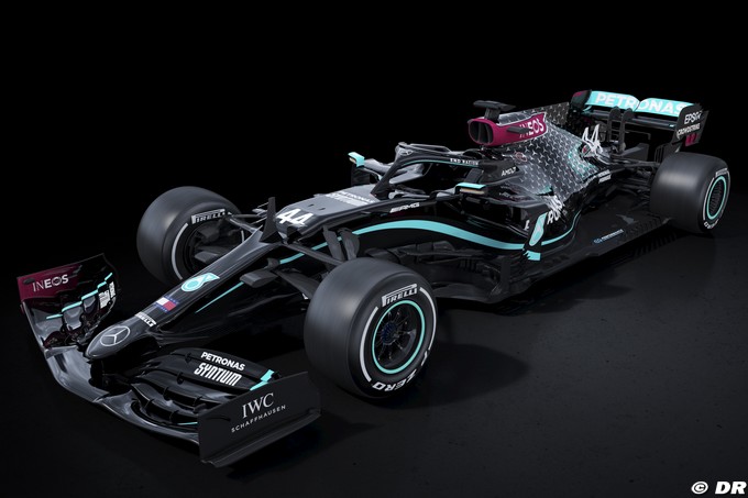 Mercedes F1 changes its 2020 livery (…)