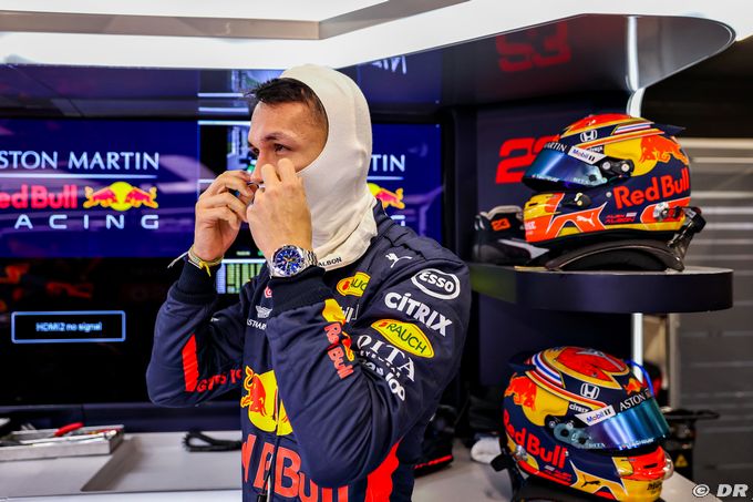 Albon a bien senti que la Red Bull (…)