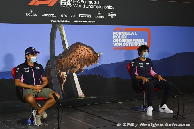Pérez espère que Racing Point F1 (…)