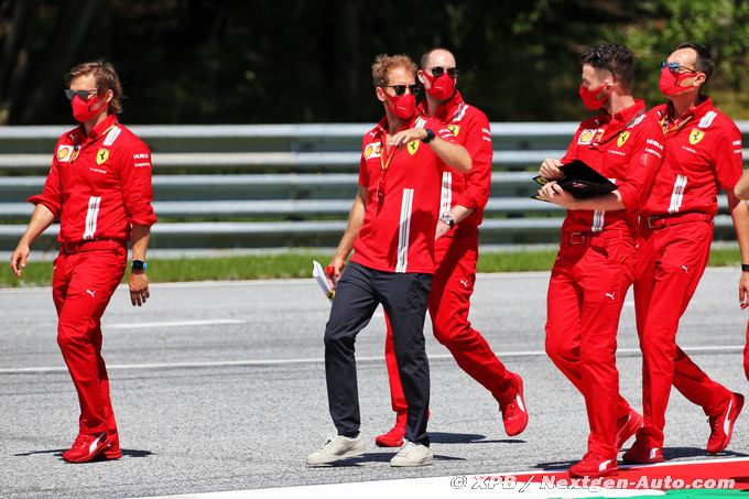 Vettel : Je n'ai pas reçu une (…)