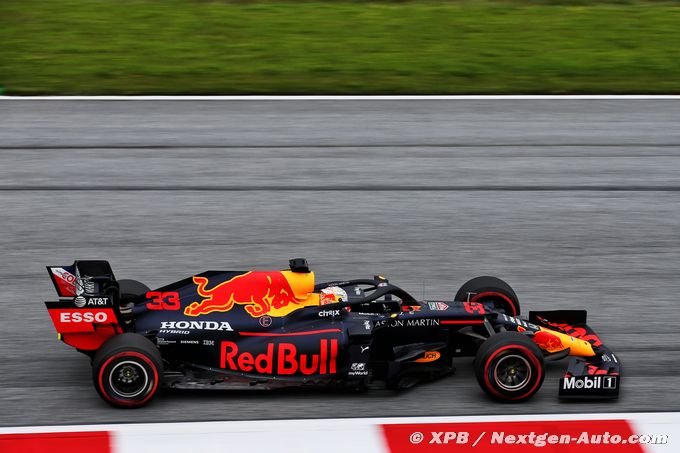 Verstappen ne regarde pas les chronos et