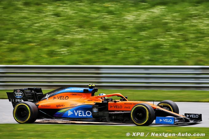 McLaren visera la Q3 dans un peloton (…)