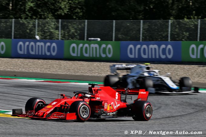Ferrari va analyser la F1 de Vettel (…)