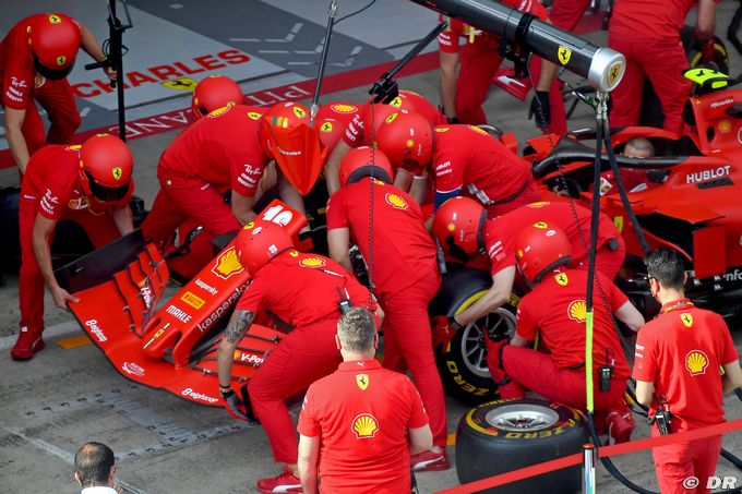 Driver 'shocked' by Ferrari