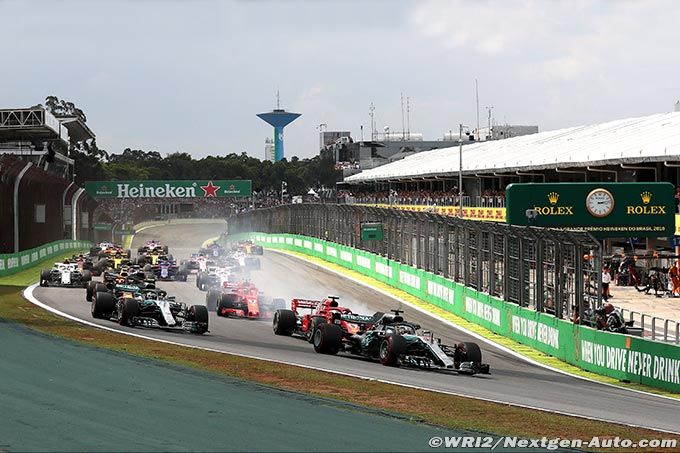 Sao Paulo veut que la F1 'respecte