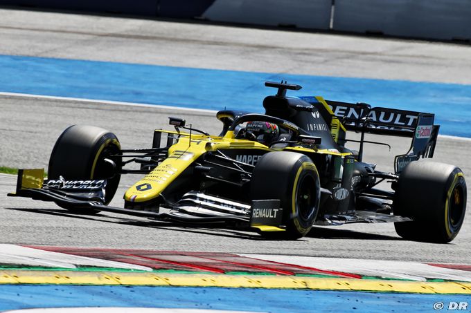 Renault F1 estime être mal récompensée