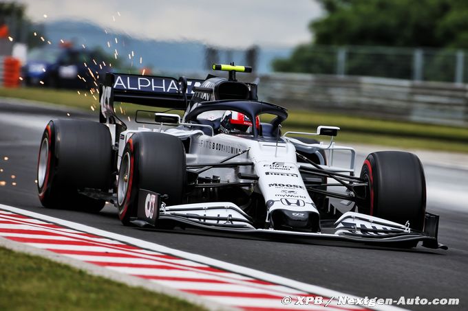 Gasly en Q3 sur le Hungaroring (…)