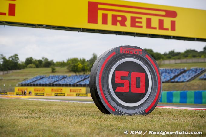 Pirelli annonce les pneus de F1 (…)