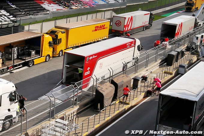 Portimao to Imola logistics 'insane