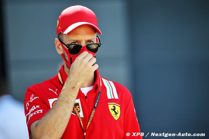 Vettel souhaite le meilleur à Ferrari et