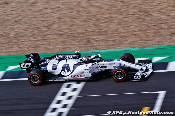 Gasly et Kvyat satisfaits, le Français