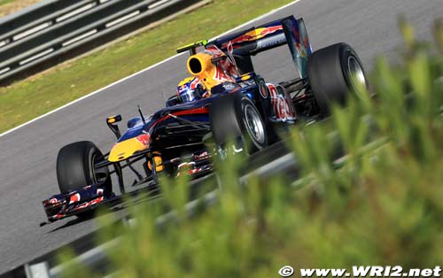 Webber ups the pace with Red Bull