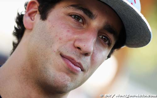 Daniel Ricciardo au volant de la Red (…)