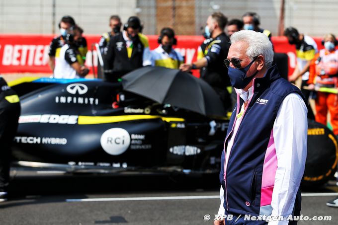 Ecclestone scolds Stroll over 'pink