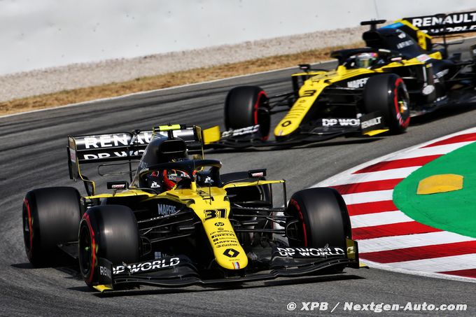 Ricciardo 4e et Ocon 9e de la première