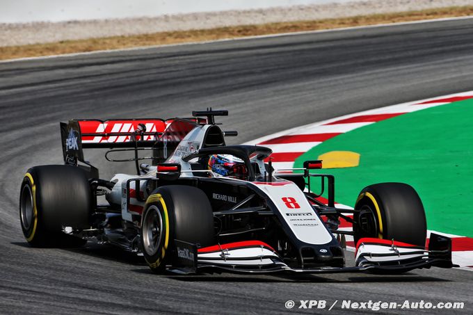 Grosjean permet à Haas F1 de pointer (…)