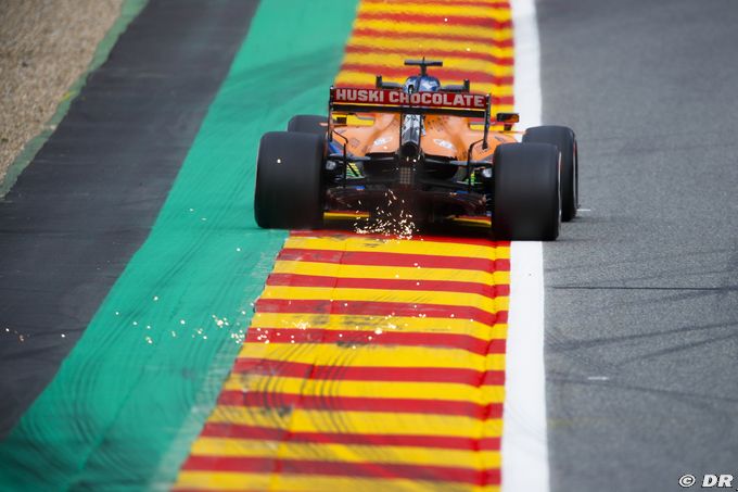 Sainz adore Spa mais voudrait moins de