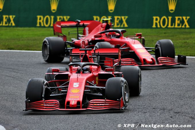 Ferrari 'ne peut pas continuer (…)