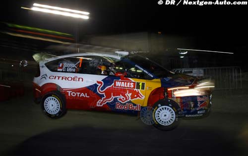 Loeb prend les commandes à Cardiff