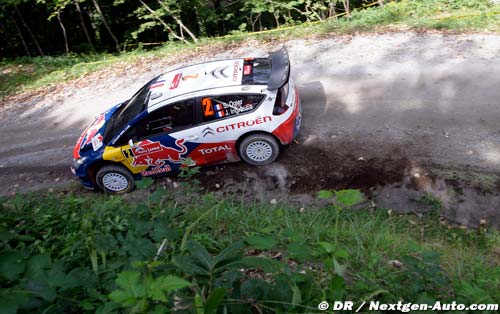 Loeb et Ogier dans le rythme