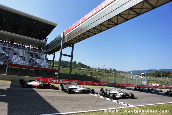 La F1 fait un sondage sur les courses