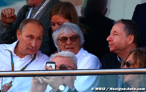Putin, Ecclestone not attending (...)