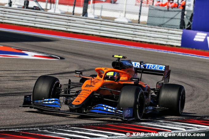 Norris : McLaren ressemble à 'une