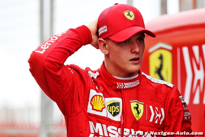 Mick Schumacher va bien s'engager