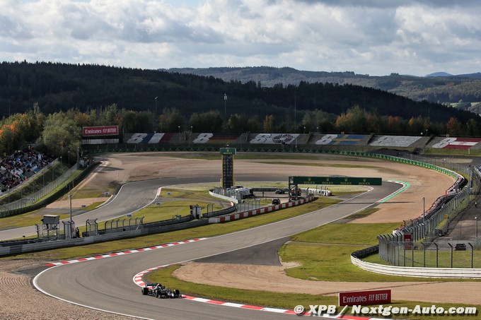 Eifel, EL3 : Bottas et Hamilton (…)