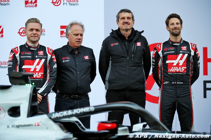 Haas F1 confirme le départ de Grosjean