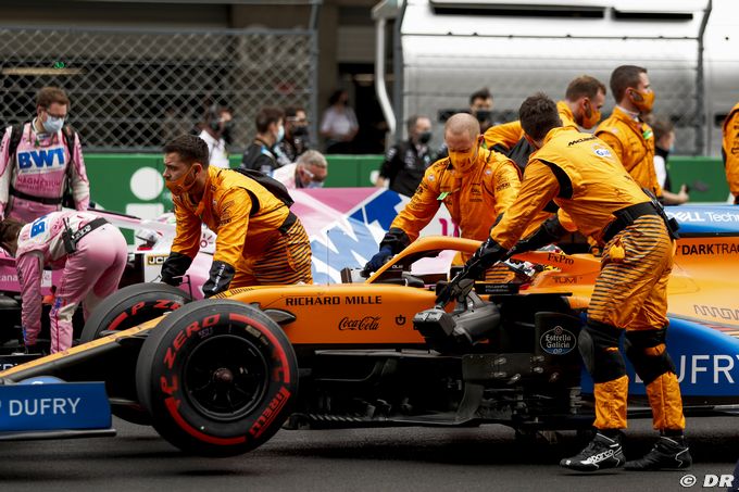 McLaren et Racing Point ne participeront