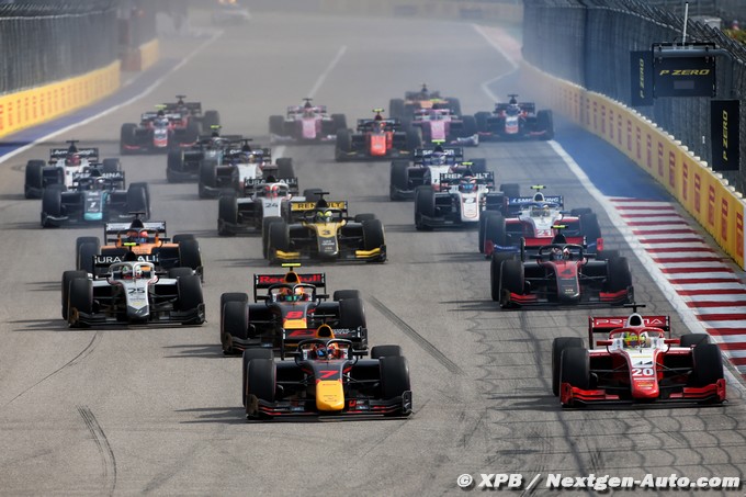 FIA F2 and F3 announce new schedule (…)