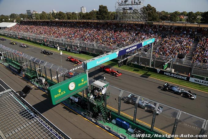 Melbourne hopes for 50,000 F1 spectators