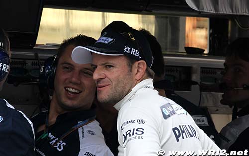 Williams confirms Barrichello for 2011